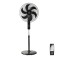 HIGH FLOOR FAN  BOW (06-21153) BLACK 45cm 75W ME R/C